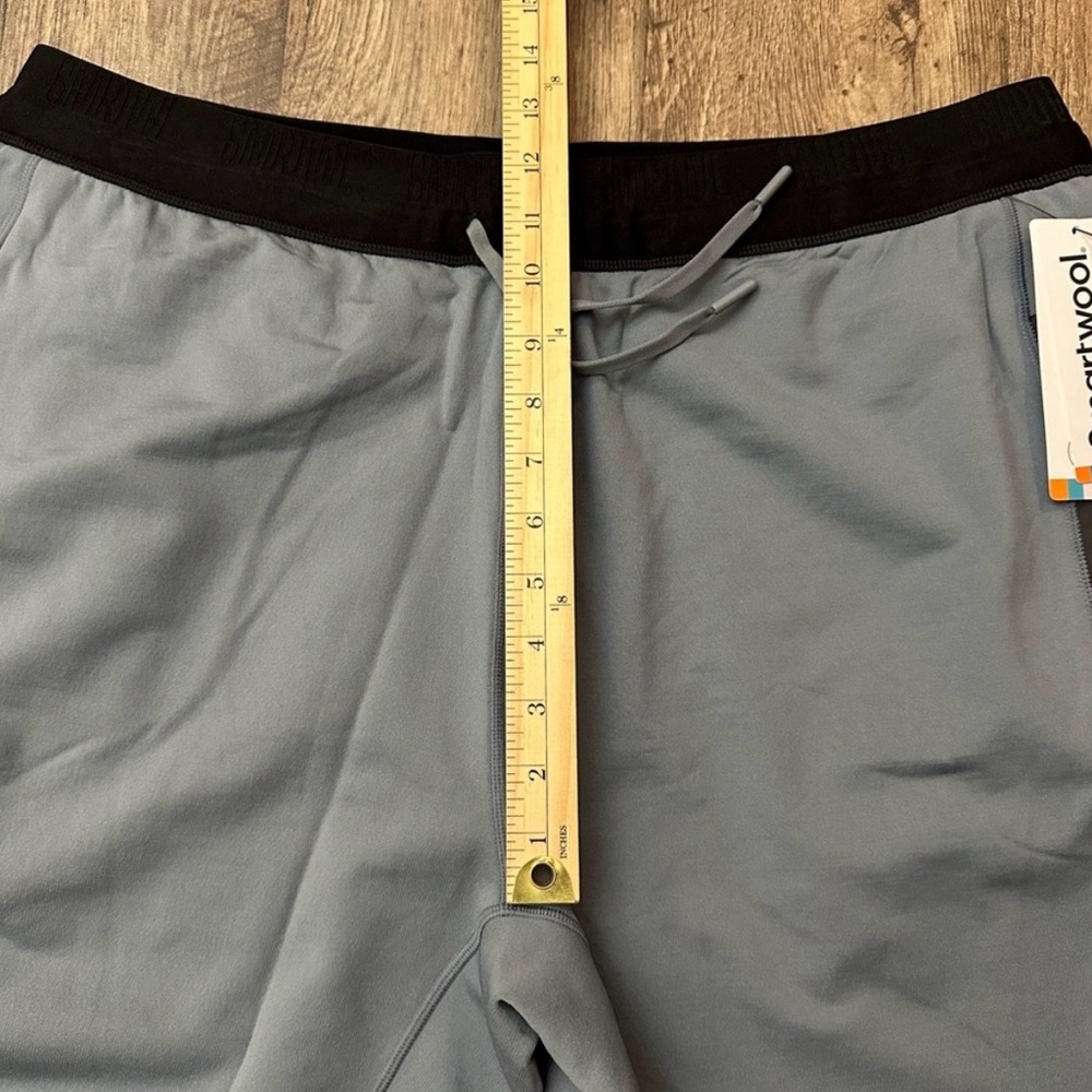 Smartwool Merino Wool Blend Fleece Jogger Pants Men’s Size 2XL Gray. NWT. - Picture 9 of 10